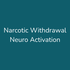 Narcotic Withdrawal Neuro Activation